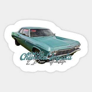 1965 Chevrolet Impala 2 Door Hardtop Sticker